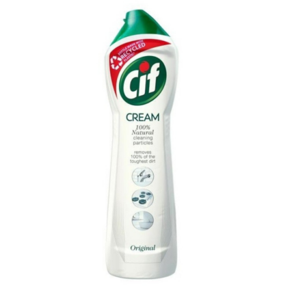 CIF cream 500ml este soluția ideală pentru curățarea eficientă a suprafețelor din întreaga casă. Cu o formulă puternică,