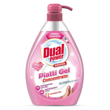 Detergentul DUAL power delicato mani 1L este soluția ideală pentru îngrijirea delicată a mâinilor tale. Formula sa unică