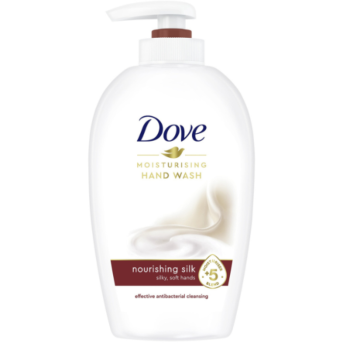 DOVE NOURISHING SILK 250ml este un balsam hidratant care oferă o îngrijire profundă părului, lăsându-l mătăsos și
