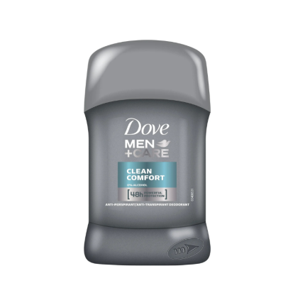 Deodorant DOVE Men 50ml, protecție de lungă durată, formulă delicată pentru piele, parfum fresh și energizant, ideal pentru