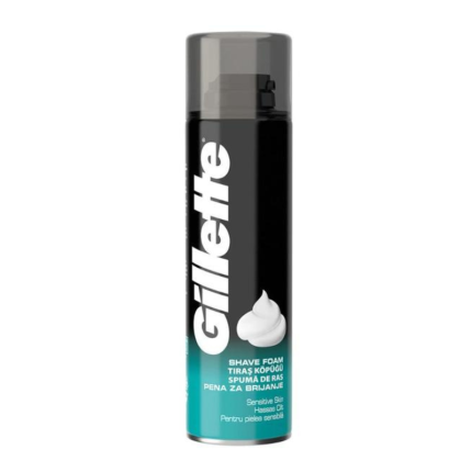 Gelul de ras GILLETTE Sensitive 200ml este formula perfectă pentru o experiență de ras delicată și confortabilă. Conceput