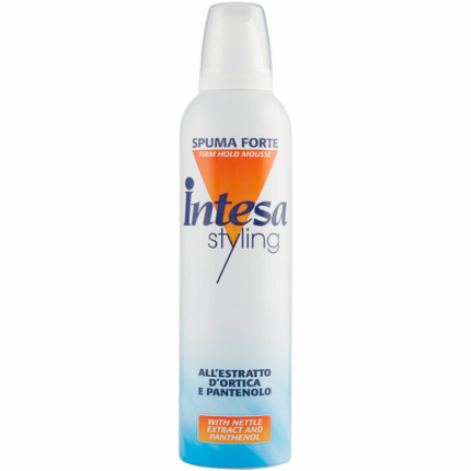 Spuma de styling INTESA forte 300ml oferă o fixare puternică și durabilă, ideală pentru orice tip de coafură. Formula sa