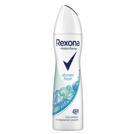 Rexona Shower Fresh 200ml deodorant oferă o senzație de prospețime de lungă durată. Formula sa avansată combate mirosurile