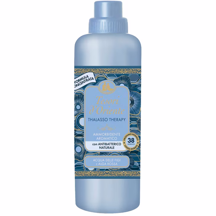 Balsam de rufe concentrat Tesori D’Oriente Thalasso Therapy 760 ml oferă o îngrijire superioară textilor, lăsând hainele moi