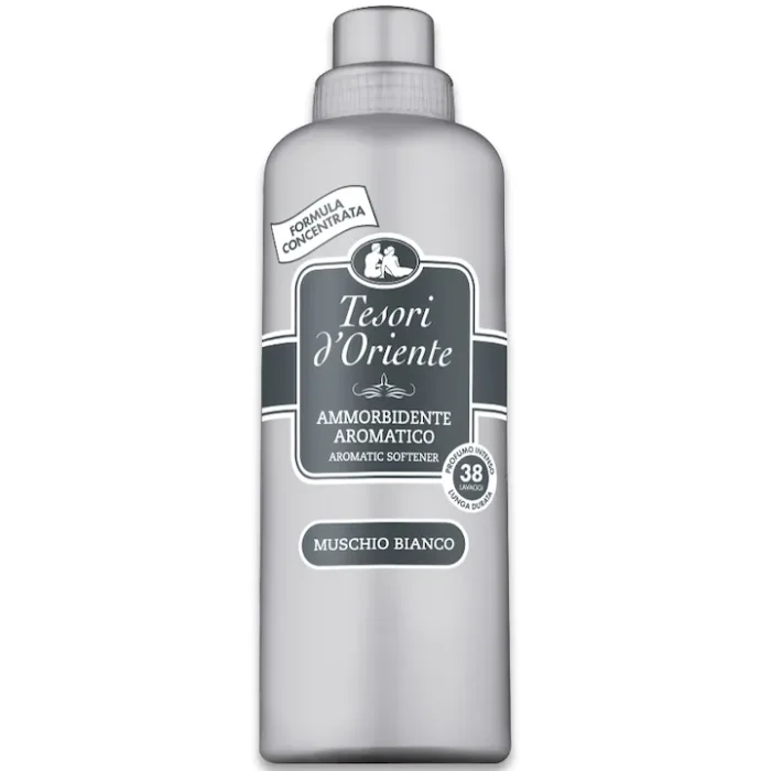 Balsam de rufe Tesori d’Oriente Muschio Bianco 760ml oferă o îngrijire delicată și o prospețime de lungă durată pentru