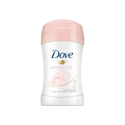 Deodorant stick Dove Powder Soft 40 ml oferă protecție eficientă împotriva transpirației și mirosurilor neplăcute. Formula