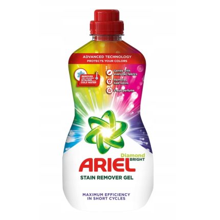 Gelul Ariel Color este soluția perfectă pentru îndepărtarea petelor dificile, oferind o curățare eficientă și delicată