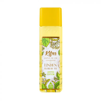 Parfum de rufe Kifra Linden flori de tei 200 ml pentru 80 de spălări oferă o aromă fresh și delicată, transformând fiecare