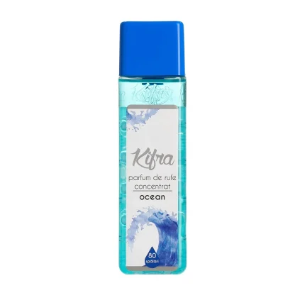 Parfum de rufe Kifra Ocean 200 ml pentru 80 spălări oferă o experiență fresh și revigorantă. Acest parfum transformă fiecare