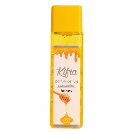 Parfum de rufe Kifra Honey 200 ml pentru 80 de spălări oferă o aromă dulce și îmbietoare, transformând fiecare spălare
