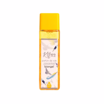 Parfum de rufe Kifra Biangel 200 ml pentru 80 de spălări, oferind o frescă aromă de lungă durată. Ideal pentru a împrospăta