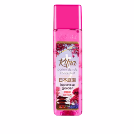 Parfum de rufe Kifra Japanese garden 200 ml pentru 80 de spălări oferă o aromă fresh și florală, transformând fiecare