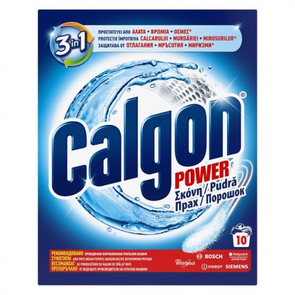 Calgon Pudra anticalcar 3in1 500g este soluția ideală pentru protejarea aparatului de spălat și îmbunătățirea performanței
