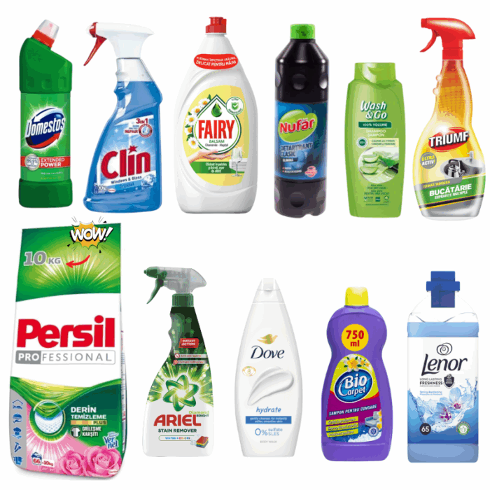 Pachet gospodina 11 produse curatenie - imagine 1