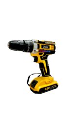 Bormașina HomeGate Onix cu acumulator de 48V este un instrument versatil și performant, ideal pentru proiectele de bricolaj