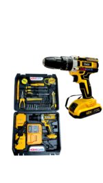 Bormașina HomeGate Onix cu acumulator de 48V este soluția ideală pentru orice proiect de bricolaj. Acest produs vine cu un