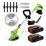 Motocoasă Electrică HomeGate 48V – Trimmer cu Acumulator și Set Complet de Tăiere pentru Grădină - imagine 6