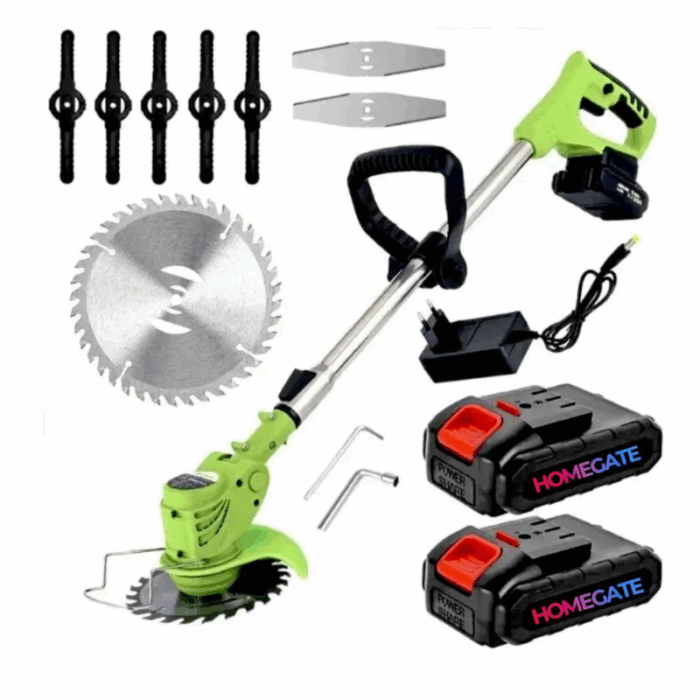Motocoasă Electrică HomeGate 48V – Trimmer cu Acumulator și Set Complet de Tăiere pentru Grădină - imagine 6