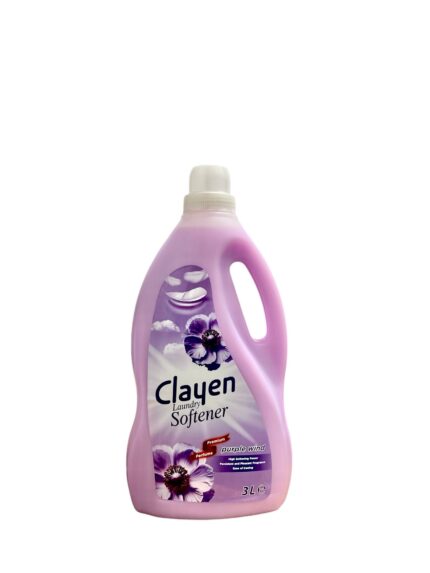 Balsam de rufe Clayen Purple Wind 3L pentru o îngrijire delicată a țesăturilor, conferind prospețime de lungă durată și o