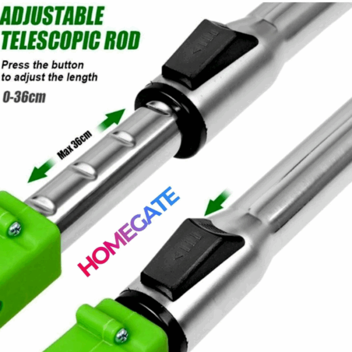 Motocoasă Electrică HomeGate 48V – Trimmer cu Acumulator și Set Complet de Tăiere pentru Grădină - imagine 7