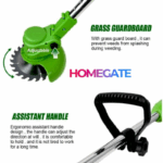 Motocoasă Electrică HomeGate 48V – Trimmer cu Acumulator și Set Complet de Tăiere pentru Grădină - imagine 8