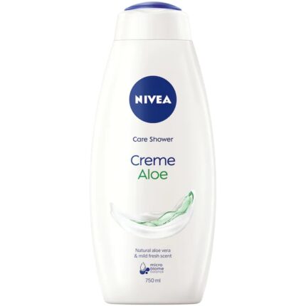 Gel de duș Nivea cu aloe vera 650ml pentru o curățare delicată și hidratare intensă a pielii. Formula sa cu extract natural