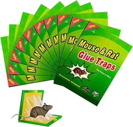 Capcane cu lipici pe carton pentru soareci tip carte, ideale pentru capturarea eficientă a rozătoarelor. Aceste capcane sunt
