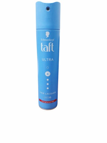 Spray fixativ Schwarzkoft Taft Ultra 250ml pentru o coafură perfectă și de lungă durată. Oferă fixare extremă, rezistență la