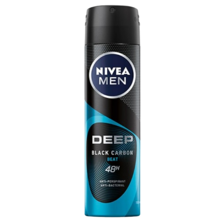 Nivea Men Deep Black Carbon 150ml este gelul de curățare ideal pentru bărbați, formulat cu carbon activ pentru a elimina