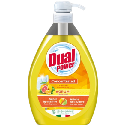 Concentrat Dual Power pentru îngrijirea agrumelor 1l, formulă eficientă pentru stimularea creșterii și sănătății plantelor.