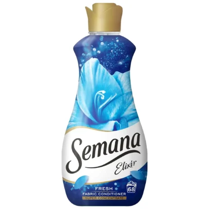 Balsam de rufe Semana Elixir Fresh 1.7 litri, formulă concentrată pentru rufe moi și parfumate, îngrijire delicată pentru