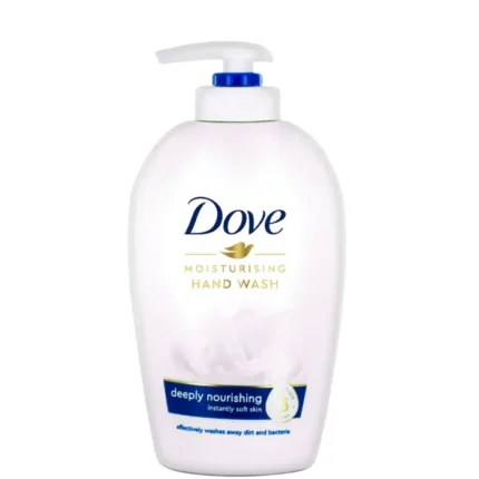 Sapun de maini DOVE deeply nourishing 250ml pentru hidratare profunda si ingrijire delicata a pielii. Formula sa cremoasa