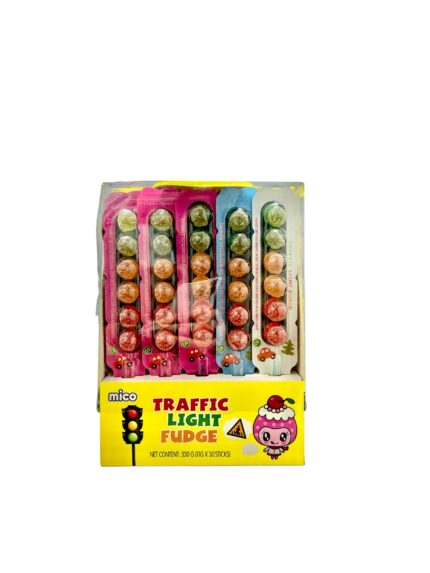 Mico jeleuri semafor 11gr x 30 buc este alegerea perfectă pentru iubitorii de dulciuri. Aceste jeleuri colorate sunt