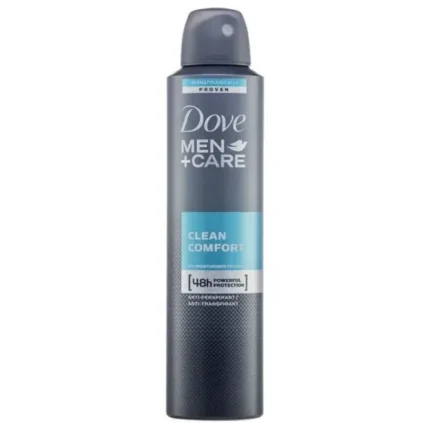 Dove Men Clean Confort 200ml oferă o experiență revitalizantă de îngrijire pentru bărbați, cu un gel de duș delicat care
