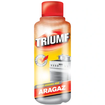 Rezerva Triumf pentru aragaz 375ml este soluția ideală pentru a menține eficiența și performanța optimă a aparatului tău de