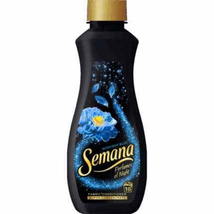 Balsam de rufe Semana Midnight Blue 0.250ml pentru un parfum intens și o îngrijire delicată a hainelor. Oferă prospețime de