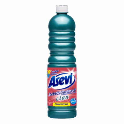 Asevi pardoseala cian 1l este soluția perfectă pentru curățarea și igienizarea eficientă a tuturor tipurilor de pardoseli.