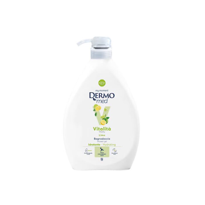 DERMOmed gel de dus lime -1l - imagine 1