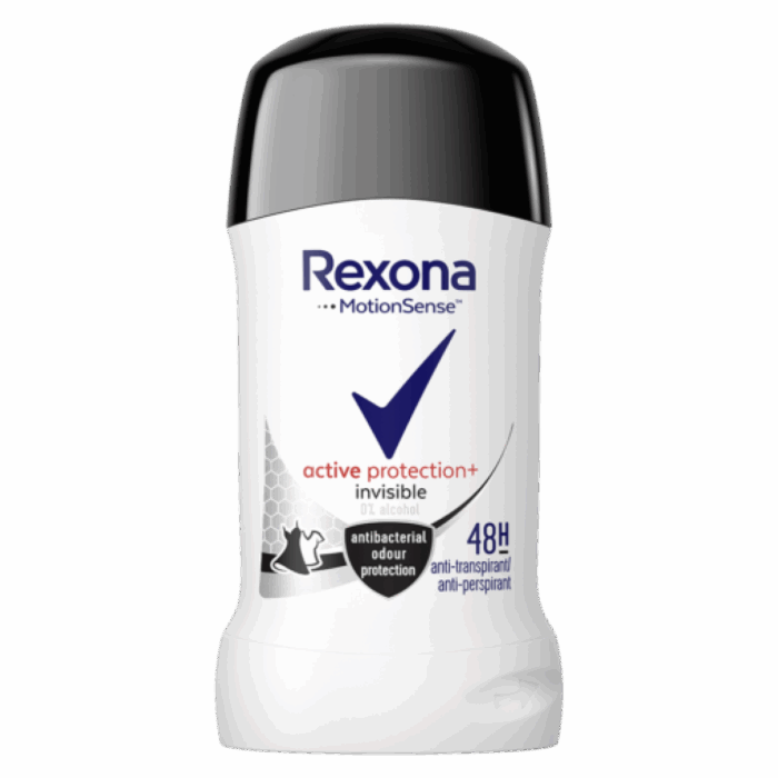 Rexona deodorant women stick invisible antibacterial-0.40ml - imagine 1
