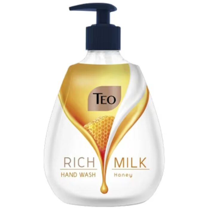 Sapun lichid teo milk honey-0.400ml - imagine 1