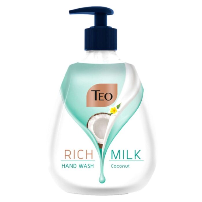 Sapun lichid teo milk coconut -0.400ml - imagine 1