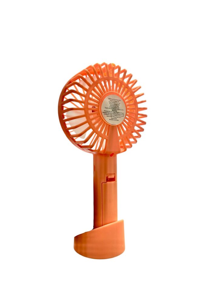 Ventilator portabil cu suport, 3 viteze, USB - imagine 4