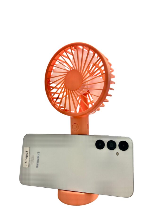 Ventilator portabil cu suport, 3 viteze, USB - imagine 5