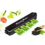 Aparat de Sigilat si Vidat Pungi, Vacuum Sealer, cu etansare automata si 5 pungi incluse - imagine 3