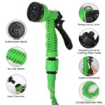 Furtun Extensibil de Grădină HomeGate, 30m, cu Pistol Multifuncțional – Ultra Flexibil, Rezistent, Ușor de Depozitat | Ideal pentru Udare și Curățare - imagine 2